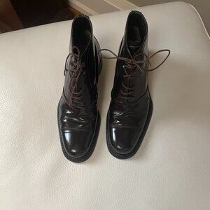 Vintage 1990s Prada Leather Boots